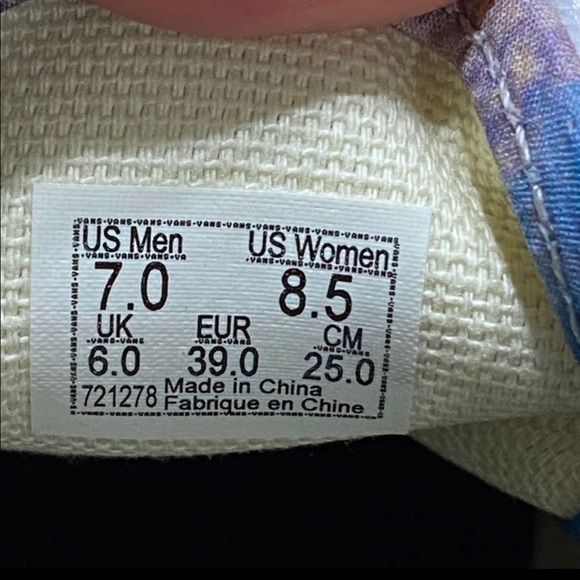 Vans Authentic MoMa Claude Monet Waterlilies Shoes - Picture 11 of 11